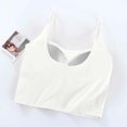 thumbnail image 6 of Timegard Womens Tank Tops with Built in Bras Summer Square Neck Spaghetti Strap Comfy Basic Tee Camis, 6 of 6