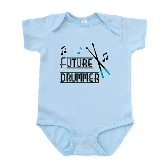 CafePress - Future Drummer Body Suit - Baby Light Bodysuit, Size Newborn - 24 Months