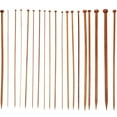 thumbnail image 1 of Miangastore Single Pointed Knitting Needles Durable 18Pcs 14 Inches, 1 of 9