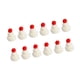 thumbnail image 5 of 12 piezas de mini sombreros de punto navideños Gloria adorno navideño gorro blanco, 5 of 9