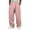 Pink #018, variant on Men's Baggy Sweatpants Wide Leg Barrel Sweat Pants Drawstring Elastic Waist Loose Fit Slacks with Pockets Light Blue M
