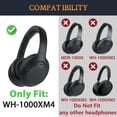 thumbnail image 2 of SOULWIT Replacement Headband Pad Screws for Sony WH-1000XM4 (WH1000XM4) Headphones, Repair Part for Side Cover Slider and End Caps - 16Pcs Black+4Pcs Silver, 2 of 3
