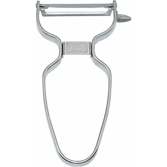 The Kosher Cook, Stainless Steel Potato Y Vegetable Peelers - Silver