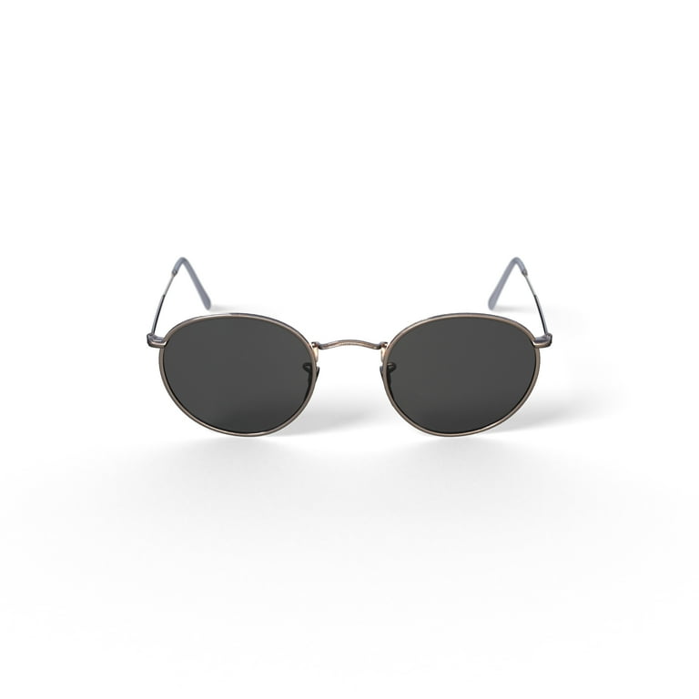 round metal reduction ray ban