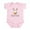 Petal Pink, variant on CafePress - Some Bunny In Virginia Loves Me Infant Bodysuit - Baby Light Bodysuit, Size Newborn - 24 Months