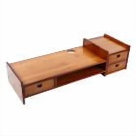 Laptop Printer Stand 2 Tier Desktop Shelf Computer Arm Riser Desk Storage Rack Suitable for Storing and Organizing Monitors and Other Office Items