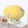 thumbnail image 4 of FOCUSNORM Cute Mushroom Plush Toy Soft Throw Pillow Plushies Stuffed Mushroom, 4 of 6