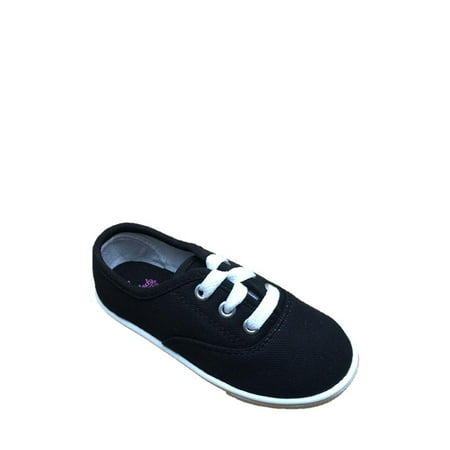 Skater Girl Shoes - Faded Glory Toddler Girls' Lace Up Canvas Casual Shoe