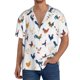 thumbnail image 1 of Balery Various Rooster Camisa Casual de Manga Corta con Botones para Hombre, Texturizada, Estilo Cubano, para Playa, Verano-3X-Large, 1 of 5