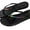 2509 Black, variant on StarBay Women's Metallic Rainbow Sequin Strap Flat Thong Sandal Flip-flops