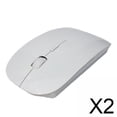 thumbnail image 1 of Ratón inalámbrico,Ratón inalámbrico 2.4G Laptop Slim Silent Click,Ratones ópticos portátiles Receptor USB silencioso,Ratón con clic silencioso 3 niveles de DPI ajustables,Ratones de, 1 of 6
