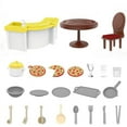 thumbnail image 2 of ¡Liquidación navideña! Muebles para casa de muñecas Lssam, juego de muebles para casa de muñecas en miniatura, accesorios para decoraciones en escala 1:12, adornos en miniatura para armar para, 2 of 8