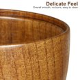 thumbnail image 2 of Troglfold soup bowl 2pcs Handmade Wooden Bowls with Lids for Kitchen and Serving,3.94"X3.54"X3.54", 2 of 10