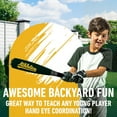 thumbnail image 5 of Franklin Sports MLB Oakland Athletics Foam Bat + Ball Set, 21 in, 5 of 9