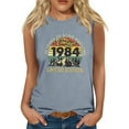 thumbnail image 2 of Kayannuo Short Sleeve Womens Tops Graphic Tees Women Valentine's Day 1964 Vintage Shirt For Women 60th Birthday Gifts 1964 Birthday Gifts Idea Retro Short Sleevel T Shirts Party Tops Tees, 2 of 5