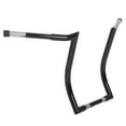thumbnail image 4 of Kojem 17 Inch Rise Ape Hanger Handlebar Z Bar for Victory Cross Country 2010-2017 Motorcycle Black, 4 of 11