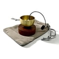 thumbnail image 6 of Dserhfy Mini Singing Bowl Set Easy to Use Copper Meditation Sound Bowl Yoga Meditation Relaxation Stress Relief Chakra Healing Bowl Portable Spiritual Gift, 6 of 7