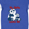 thumbnail image 4 of Inktastic My Nana Loves Me Panda Boys or Girls Baby Bodysuit, 4 of 5