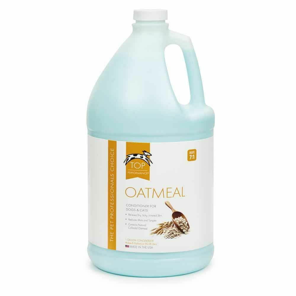 Natural Oatmeal Dog and Cat Conditioner Relieve Dry Irritated Itchy Flakey Skin (1 Gallon)