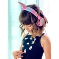 thumbnail image 7 of Kids Headphones,Charlxee Unicorns Wired Headsets with Gifts Packing include Sticker&Bracelet for Girls,Built-in Mic&On/Over Ear HD Stereo for Online Study/School/Tablet with Nylon Cable-Rose, 7 of 7