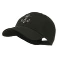 thumbnail image 2 of Anchor Logo Embroidered Cap - Black OSFM, 2 of 5