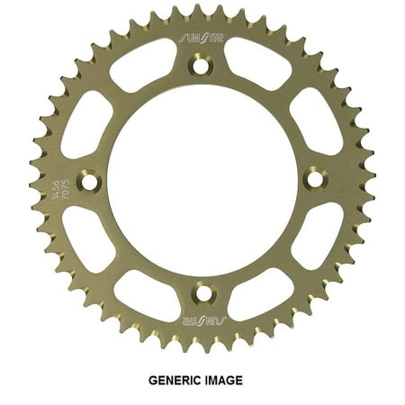 Sunstar Honda Sprockets SUNSTAR Works Triplestar Rear Aluminum Sprocket 51T for OFFROAD HONDA CR80RB 1996-2002 ()