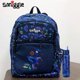 thumbnail image 2 of Mochila escolar Smiggle australiana auténtica, mochila de avión azul, mochila de material de oficina para estudiantes, mochila para actividades al aire libre, taza de agua, regalo para estudiantes, 2 of 5