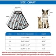 thumbnail image 3 of Dancing Butterfly Bird Floral Spring Soft Cat Dog Recovery Collar Adjustable Cat Cone Wound Healing Protective After Surgery for Cats, 3 of 7