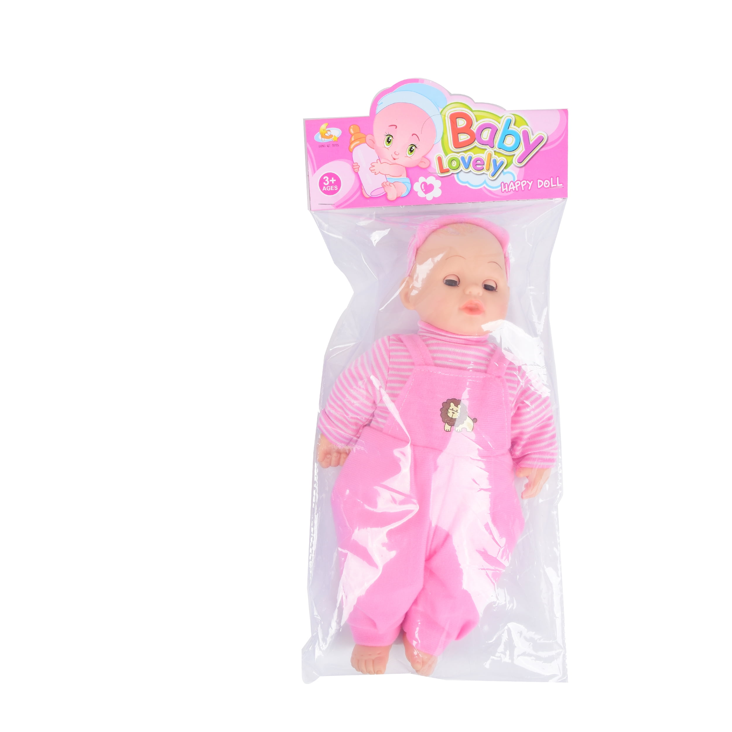 WonderPlay Baby Doll With 4 Sounds - Pink