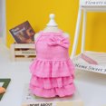 thumbnail image 3 of ZIEUO Adorable Pet Clothes for Cats & Small Dogs - Charming Spring & Autumn Wear Candy Colored Dress, 3 of 5