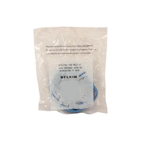 Belkin - Patch cable - RJ-45 (M) to RJ-45 (M) - 2.4 m - UTP - CAT 5e - booted, snagless - blue - for Omniview SMB 1x16, SMB 1x8; OmniView SMB CAT5 KVM Switch