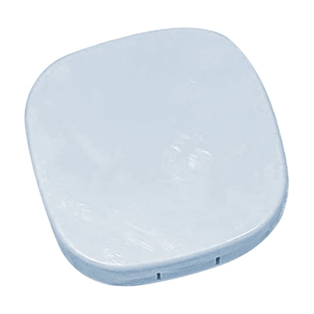 Blue Portable Compact Contact Lens Storage Case With Integrated Accessory Holder For Daily Use And Travel Organization