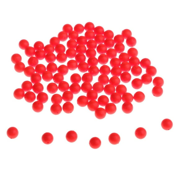 100 piezas/piezas flotadores de pesca bolas de deriva indicador de espuma accesorios para peces 83 mm