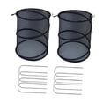 thumbnail image 3 of Cubiertas plegables para plantas, tiendas protectoras, redes de malla, jaulas de protección para balcones, árboles frutales pequeños, plantas de exterior y patios. 2 piezas, 3 of 8