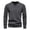 Dark Gray, variant on Mens Cotton V Neck Knit Sweater Breathable Lightweight Pullover Classic Casual Fall Top L Size Dark Gray