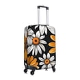 thumbnail image 3 of Balery Luggage Cover Yellow White Daisy Pattern Print Suitcase Covers for Luggage Elastic Washable Suitcase Protector Fits 18-32 Inch Luggage-X-Large, 3 of 9