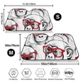 thumbnail image 3 of Picia Monkey Curved Windshield Sunshade Accordion Folding Style Auto Shade for Car Truck SUV Van Blocks UV Ray Sun Visor Protector -, 3 of 7