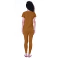 thumbnail image 3 of Moomaya Nightwear Set Watermelon Embroidery Slimfit Pyjamas Sleepwear 2 Pcs Set, 3 of 6