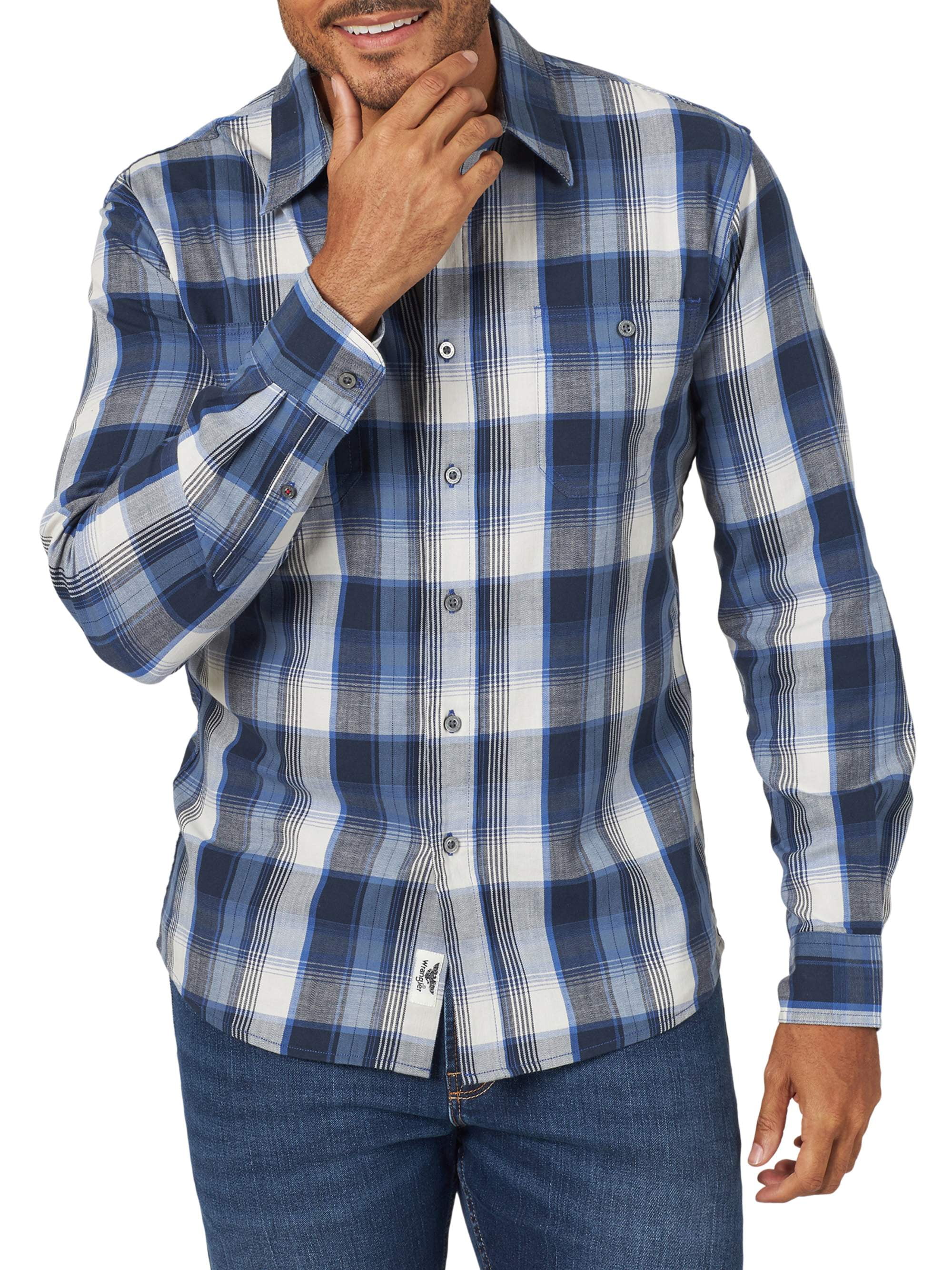 Hopioneer Mens Short Sleeve Button Down Shirt Plaid Near Slim-fit Cotton Button up Casual Shirt