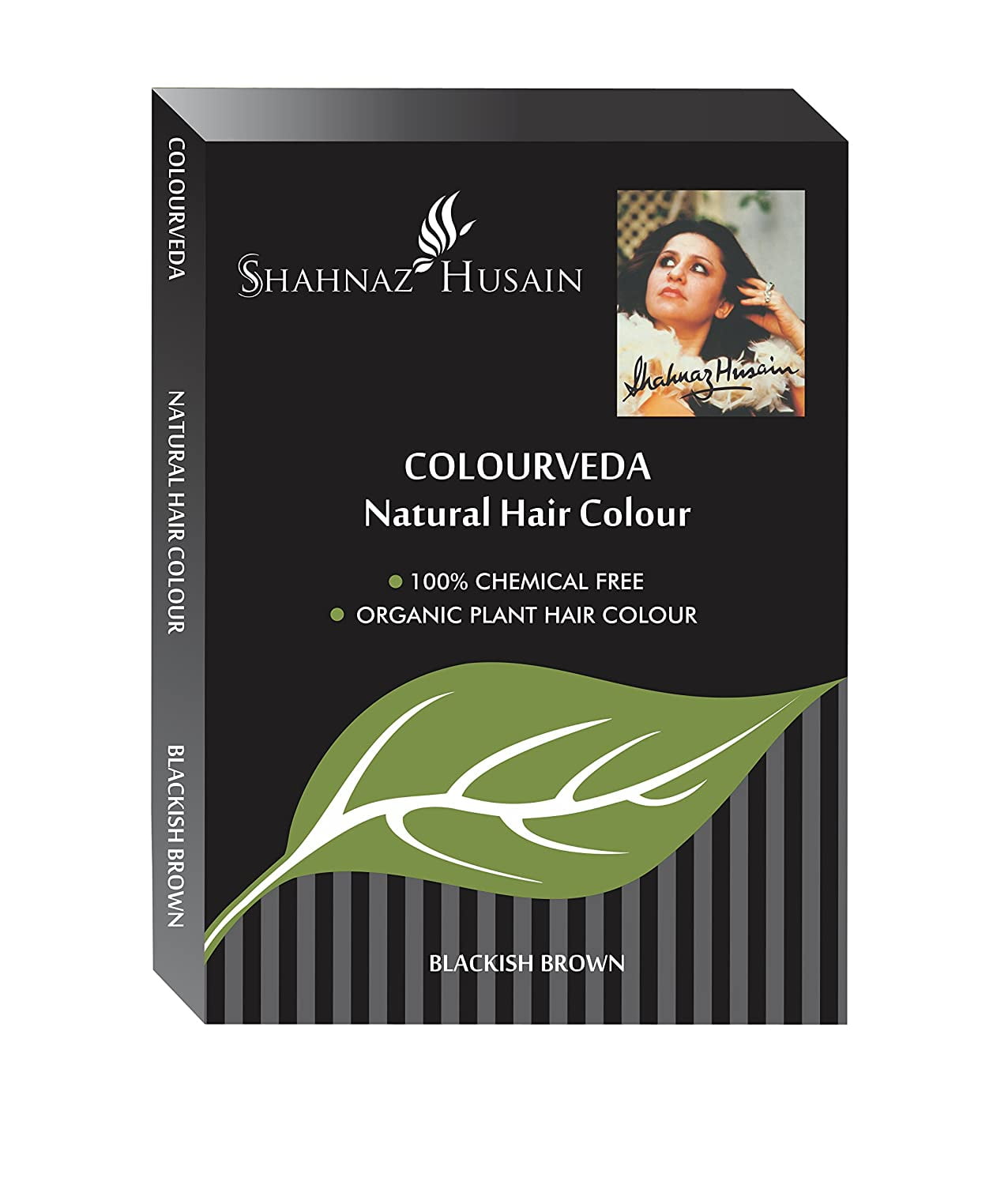 Shahnaz Husain Colourveda Herbal Ayurvedic Natural Hair Color Latest  International Packaging ( oz / 100 g) 