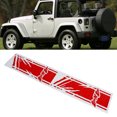 thumbnail image 1 of Autocollants CarGraphics Adhérence Forte Résistant à la Décoloration Imperméable 4X4 VUS Camions Autocollant, 1 of 8