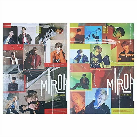 STRAY KIDS 4th Mini CLE 1 : Miroh Album Standard (Clé 1 Ver   Miroh Ver Set) 2 CDs 2 Photobooks 6 QR Photocards (Extra 4 Photocards   1 Double-Sided Photocard)