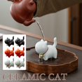 thumbnail image 5 of Cat Toilet Bolt Caps Decorative,Cat Frog Ceramic Toilet Covers Bolt M29C, 5 of 8