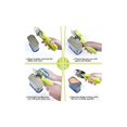 thumbnail image 4 of Abrelatas manuales, abrelatas de seguridad 4 en 1, borde liso con mango antideslizante y perilla giratoria ergonómica - Verde, 4 of 5