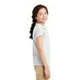 thumbnail image 3 of Port Authority Girls Silk Touch Peter Pan Collar Polo-S (White), 3 of 6
