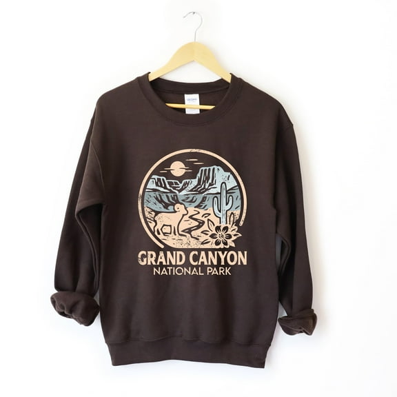 Grand Canyon National Park Two-Toned Circle - Women's Graphic Sweatshirt