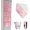 Pink Spanish, variant on Laminated Tabs, Foil Lettering Design for Women and Men, Accessories Study Supplies, and Large Print Stickers, 90 Chapters Labels for Easy Navigation ( Spanish)