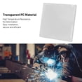 thumbnail image 4 of 2.50 Lente Transparente de Diopter, Instalación Fácil de Reemplazo de PC Transparente parte 3.54x4.25 Pulgadas Lente de Lupa de Casco para Cascos de Soldado Industrial, 4 of 7