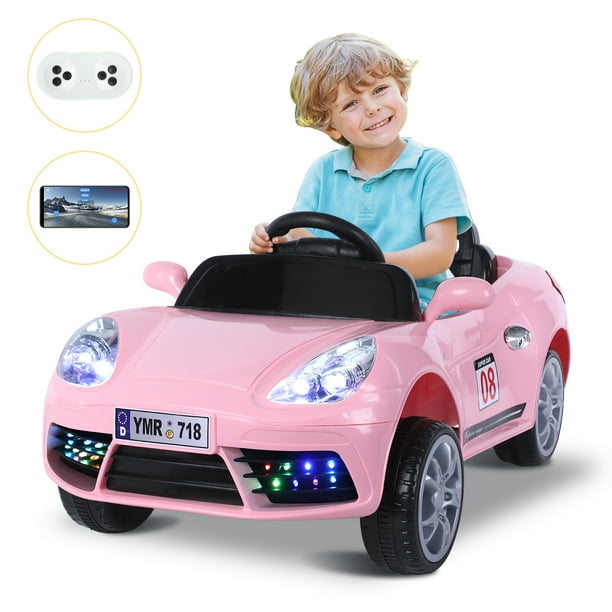 Kids 12V Powered Toddler Ride On Car with Parental Remote Control Mobile Phone Control