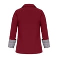 thumbnail image 4 of AXXD Blazer Long Cardigan Winter Coats For Girls Teacher Crew Neck Loose Fitting Pullover Outdoor Elegant Tops For Reduced Price, 4 of 5